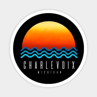 Charlevoix Sunset Magnet